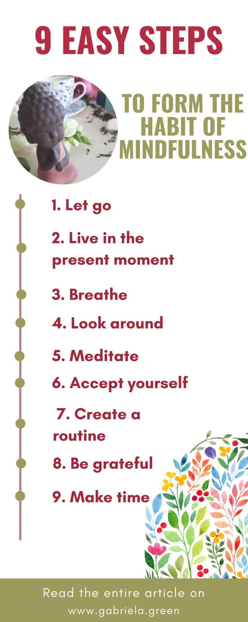 How To Form The Habit Of Mindfulness In 9 Easy Steps - Gabriela Green